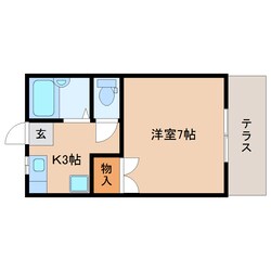新清水駅 バス24分  三保松原入口下車：停歩7分 1階の物件間取画像